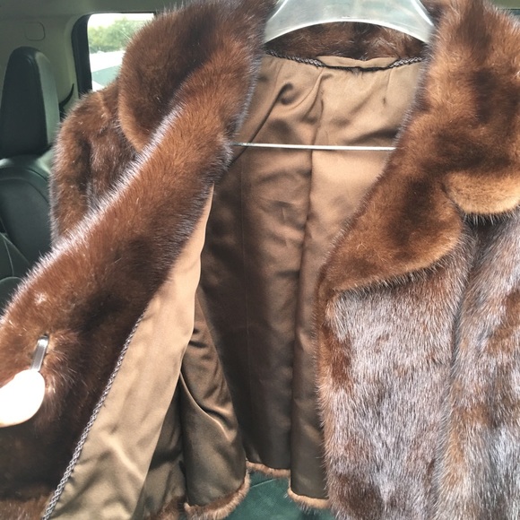 Mink bolero jacket